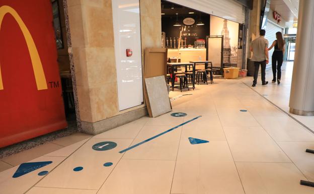 Los centros comerciales de Salamanca refuerzan su seguridad sanitaria ante la reapertura