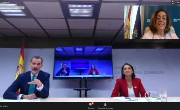 El encuentro de la red DTI con el Rey Felipe VI aborda el Canal de Castilla y Palencia