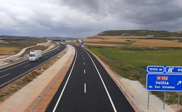 Soria estrena un nuevo tramo de la autovía del Duero A-11 de 13 kilómetros