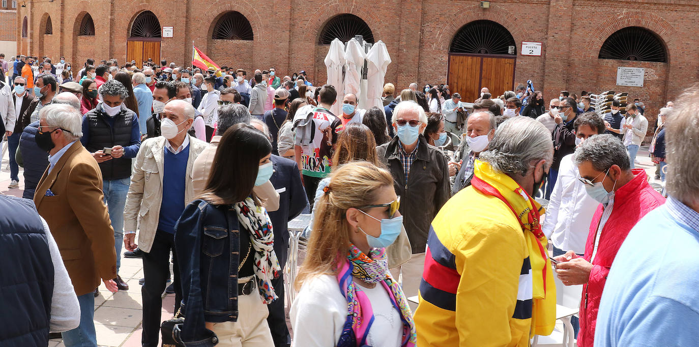 Paseíllo en Valladolid en defensa del sector taurino