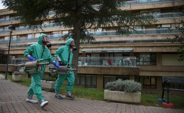 Solo un paciente con síntomas leves en las residencias de la Diputación de Valladolid