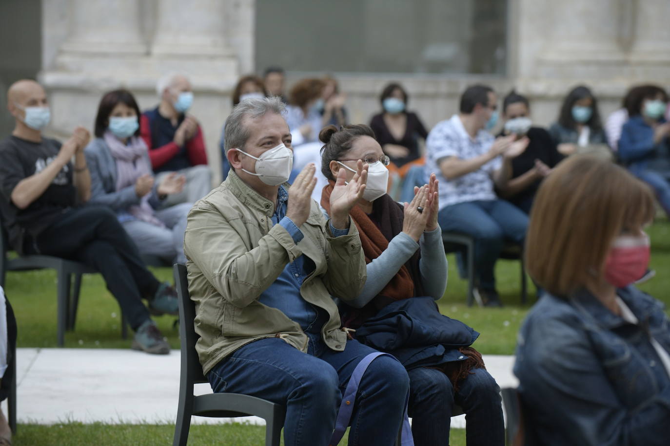 Concierto de Raúl Olivar en el Patio Herreriano de Valladolid