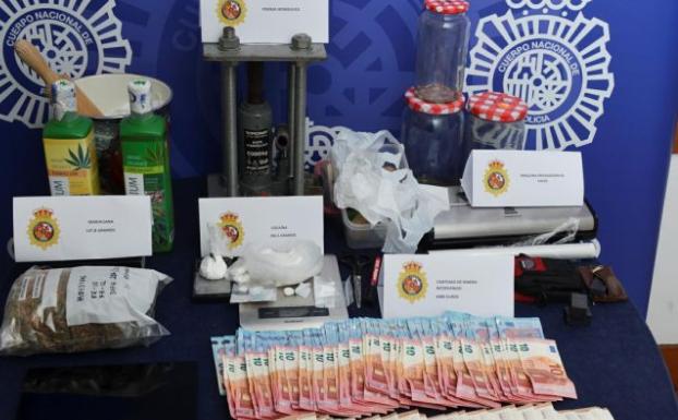 Desarticulado un punto de venta de sustancias tóxicas y estupefacientes en Zamora