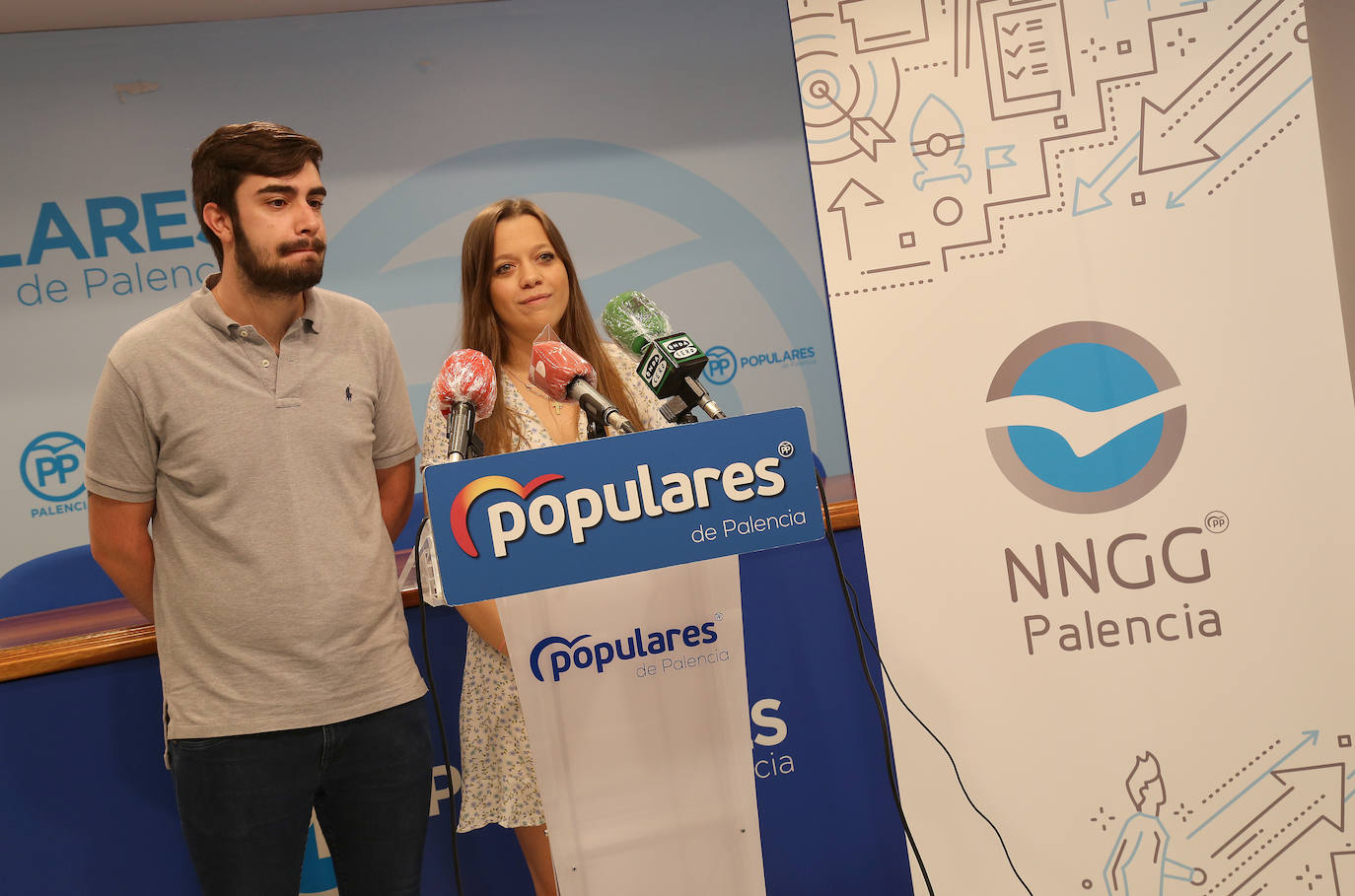 Nuevas Generaciones organiza una recogida de alimentos y productos de higiene a favor de Cáritas Palencia