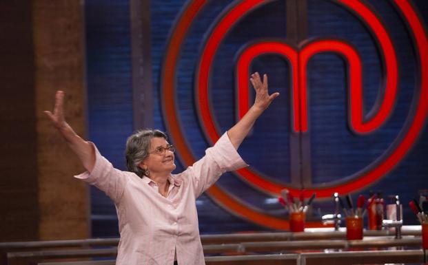 La segoviana Juana, de 74 años, se queda a las puertas de la semifinal de 'Masterchef'