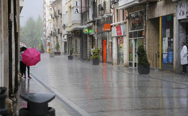 La Aemet prevé tormentas este viernes en Burgos y Soria que podrían ser de granizo