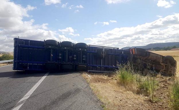 Seis heridos en cuatro accidentes en la provincia de Burgos en las últimas horas