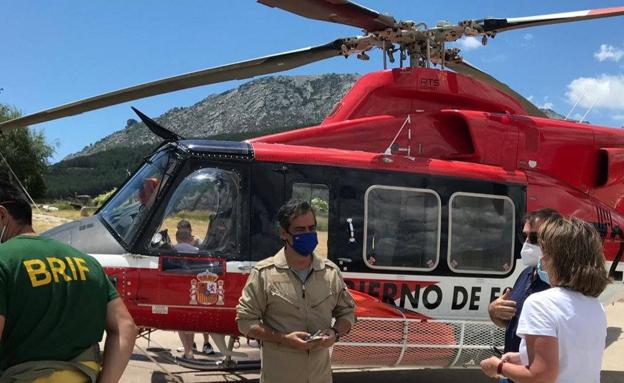 La ministra Teresa Ribera «disfruta» de la Sierra de Gredos y el Bajo Tiétar