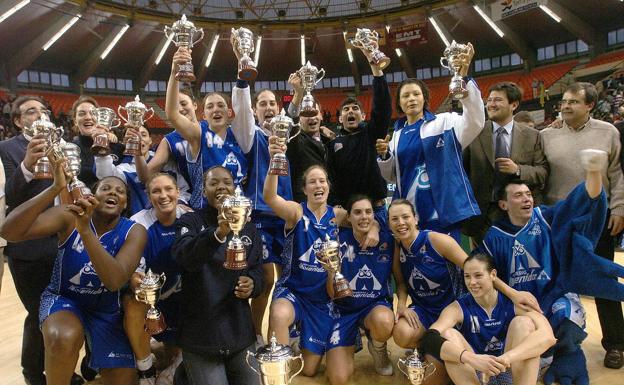 Adiós a Nuria Martínez, la jugadora que alzó los primeros títulos del CB Avenida