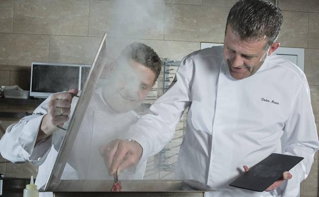 La receta de Pedro Mario Pérez: guisantes frescos con lengua de ternera