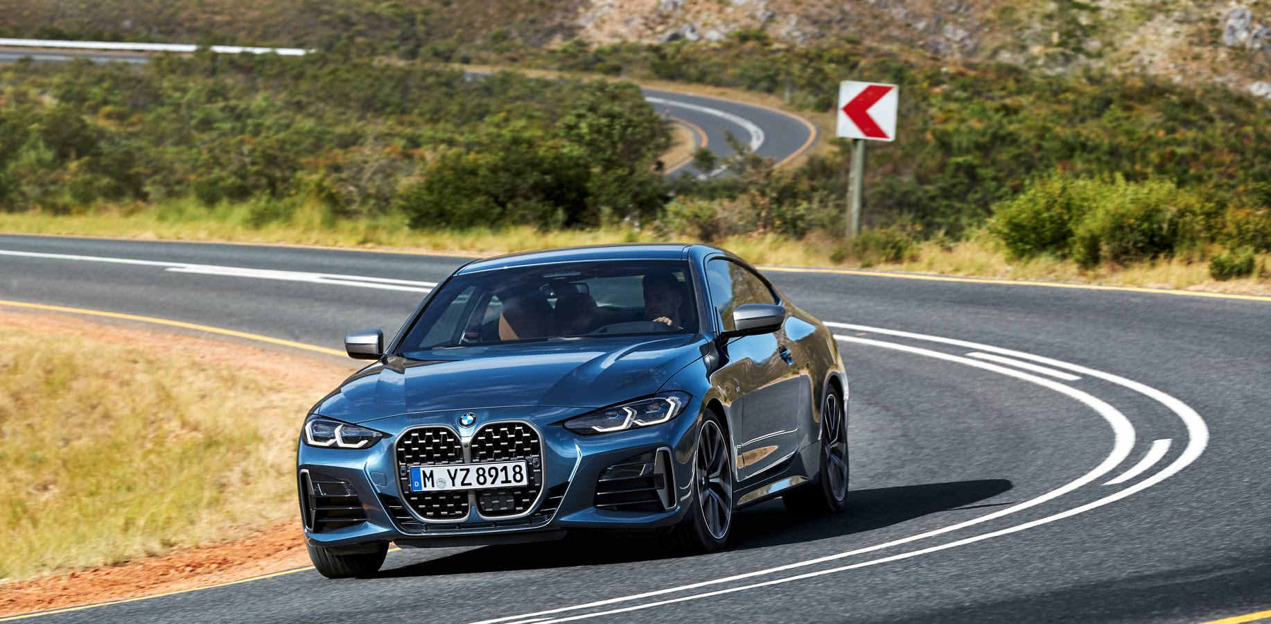 Fotos del nuevo BMW Serie 4 Coupé y su característica doble parrilla vertical