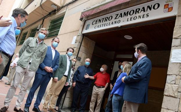 Mañueco pone como ejemplo al Gobierno de Castilla y León para defender la coalición PP-Ciudadanos en País Vasco