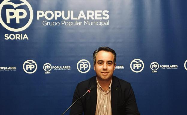 El Grupo Popular en el ayuntamiento de Soria critica el «lamentable» estado de la entrada este de la ciudad
