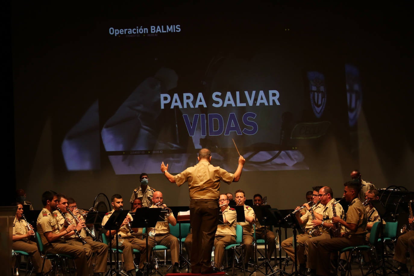 Concierto en el Teatro Zorrilla de Valladolid en homenaje a las víctimas de la covid y a quienes han luchado contra el virus