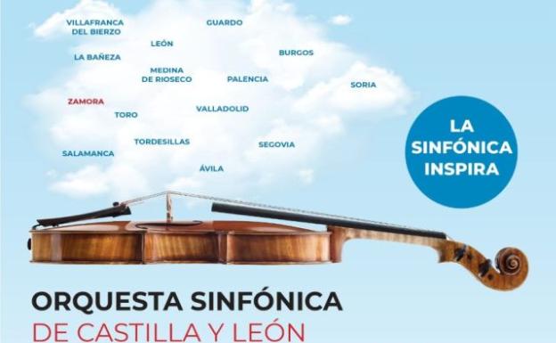 La Plaza de la Catedral de Zamora acogerá el viernes el concierto de la OSCyL