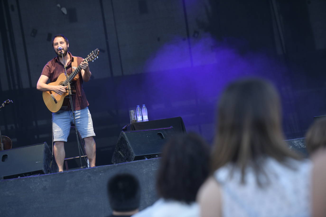 Concierto de El Kanka en el patio de la Feria de Muestras de Valladolid
