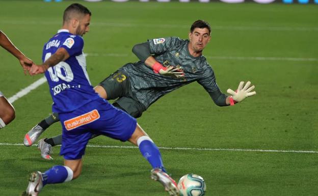 Courtois se cita con la grandeza