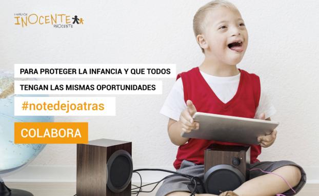La Fundación 'Inocente, Inocente' suma esfuerzos con Cáritas de Salamanca para luchar contra la brecha digital en la infancia