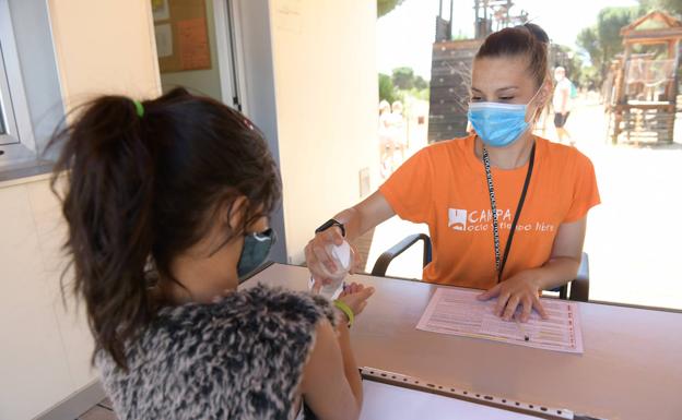 Campamentos reinventados en Valladolid para jugar con seguridad