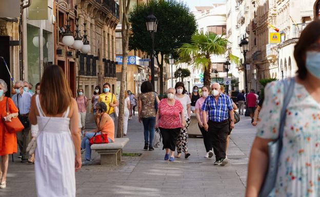 La población del centro de Salamanca crece en 6.383 personas durante el horario laboral