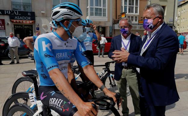 Felix Grossschartner (Bora), ganador de la primera etapa de la Vuelta a Burgos