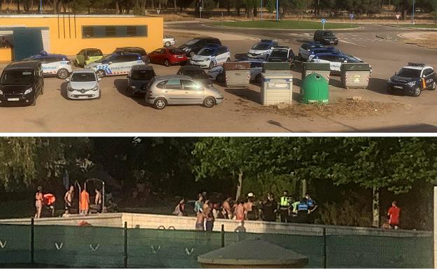 Doce patrullas intervienen para expulsar a 16 bañistas de las piscinas de Puente Duero