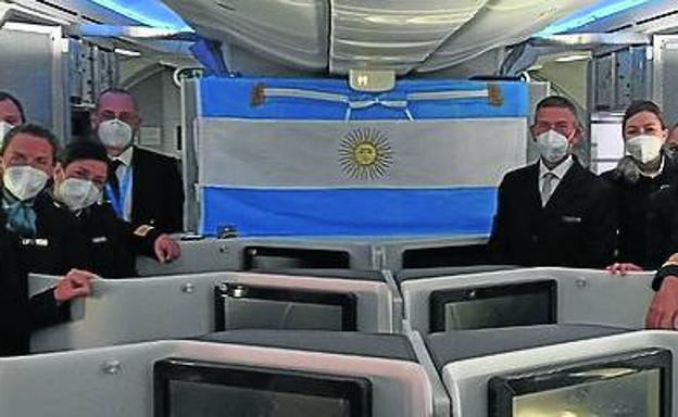 La bandera argentina ondeará en la casa de la familia del general San Martín en Cervatos de la Cueza
