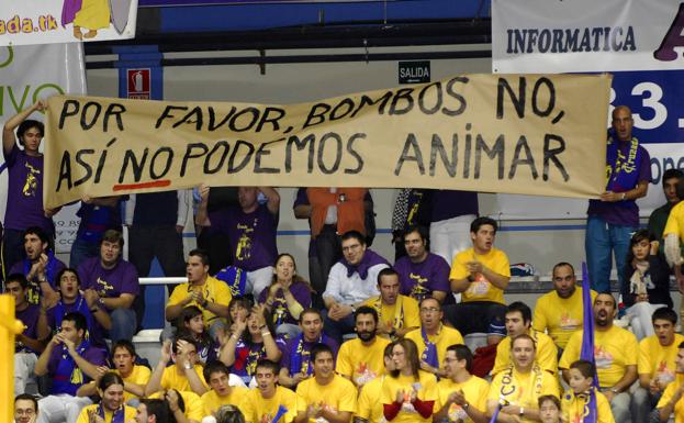 Las peñas de fútbol llenarán uno de los fondos en los partidos del Real Valladolid Baloncesto