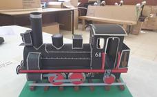 Garcibuey muestra los trabajos artesanos de un vecino realizados durante el confinamiento