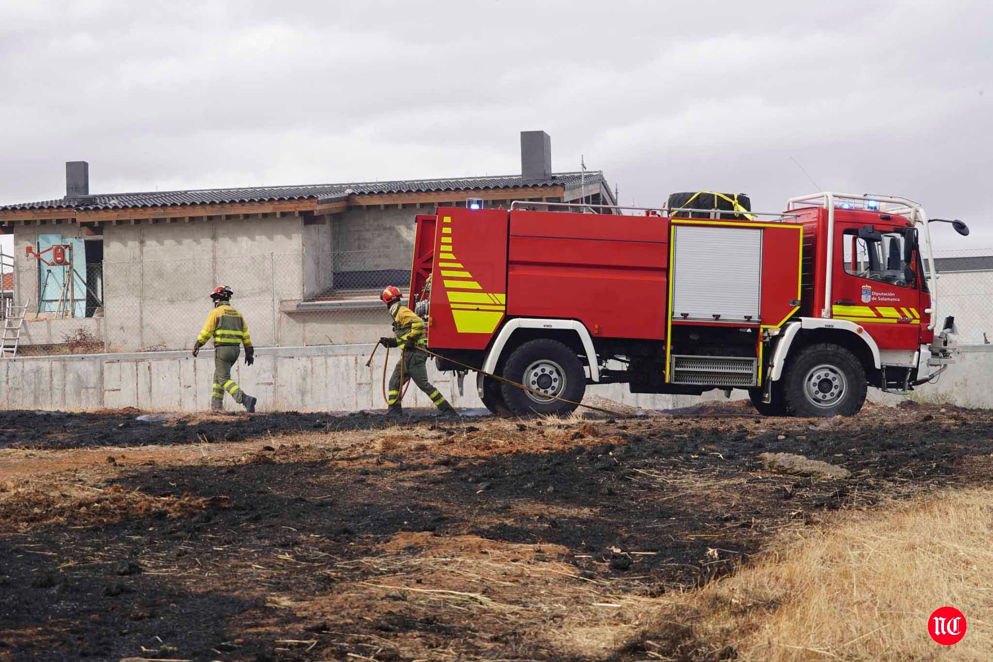 Incendio en Aldeatejada