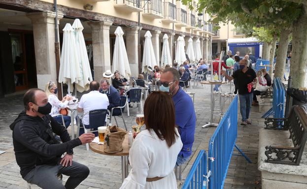La hostelería y el comercio de Palencia trabajan con expectativas negativas durante San Antolín