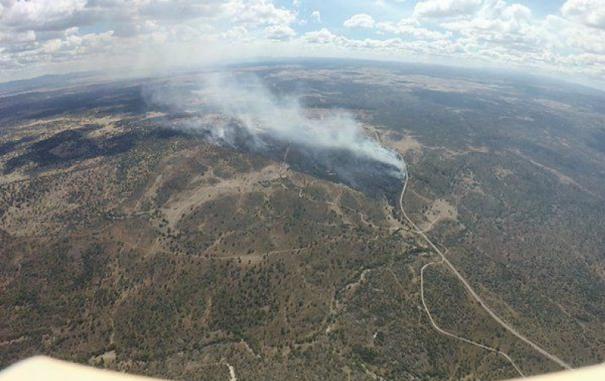 Extinguido el incendio de Bermellar tras calcinar cerca de 55 hectáreas después de dos días activo