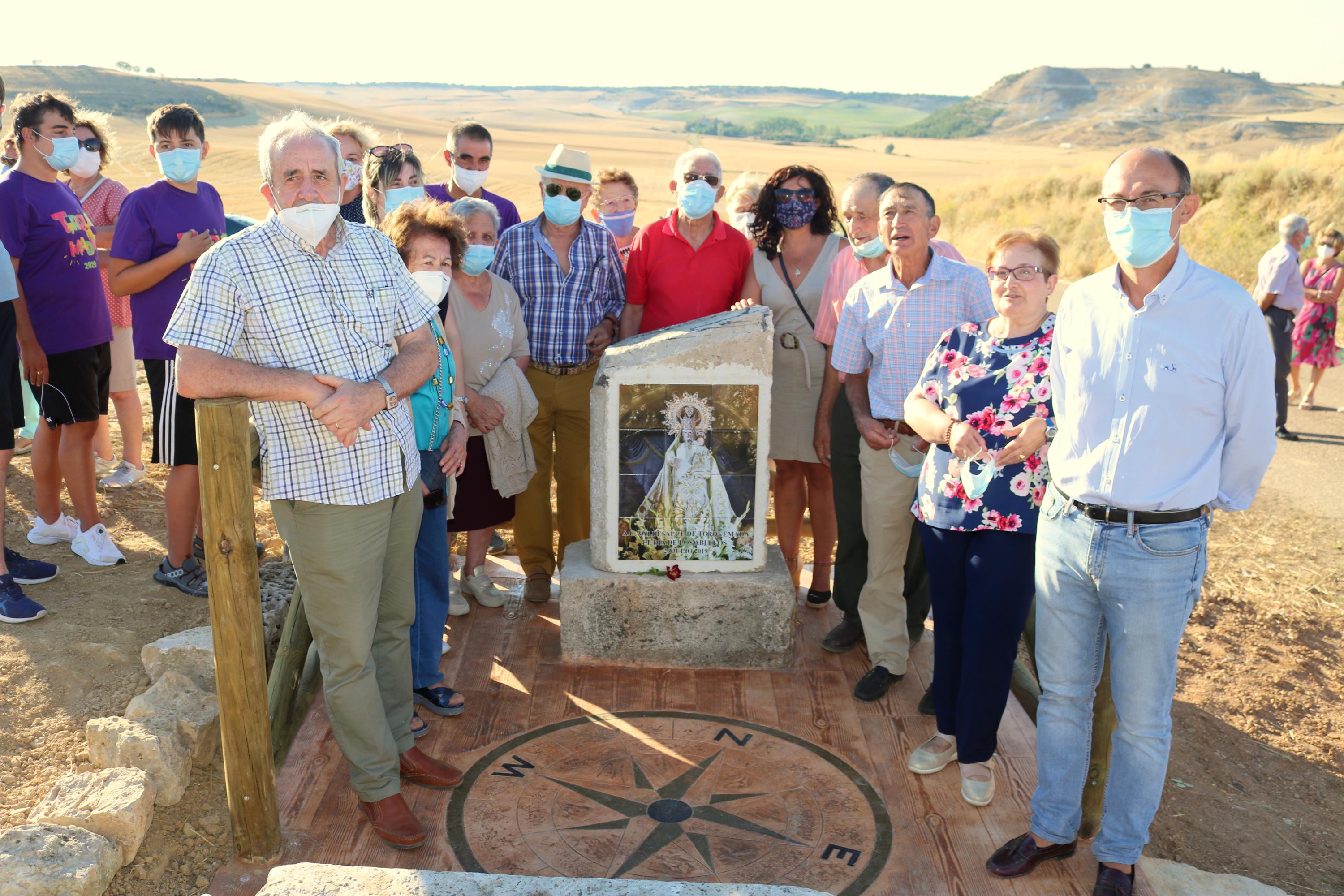 Torquemada inaugura el Mirador de la Virgen de Valdesalce