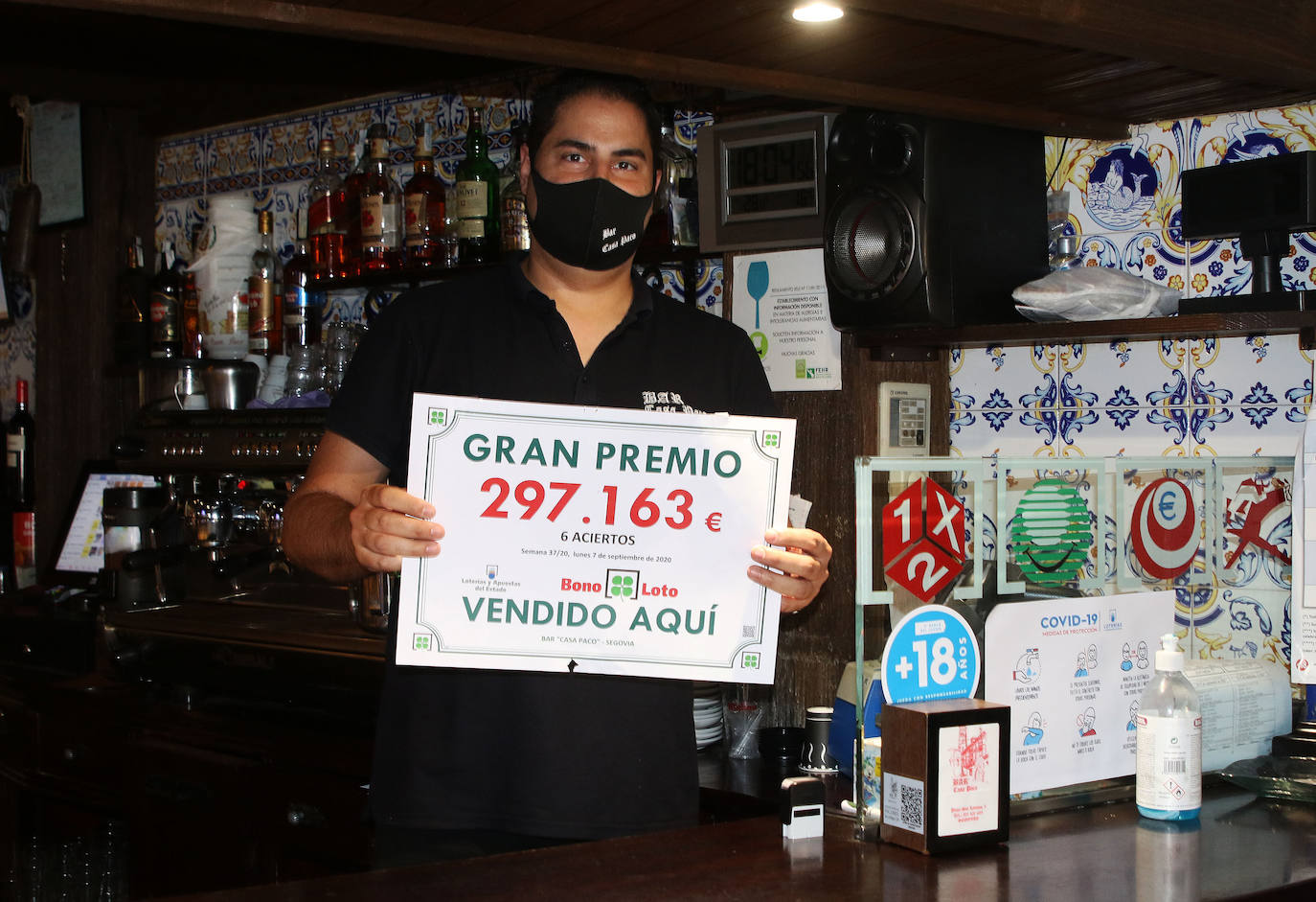 «Si el afortunado es un vecino del barrio, mejor»