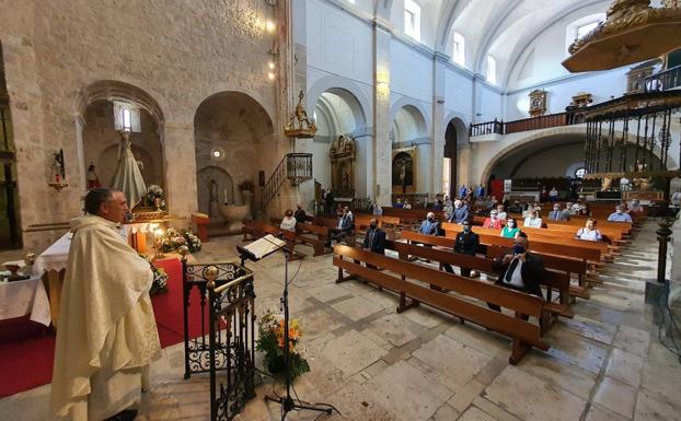 Solo hubo fiesta para la Virgen en algunos municipios de Valladolid, y con pocos fieles