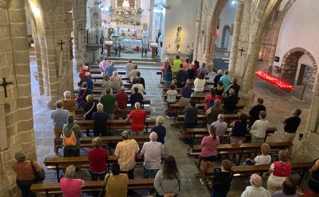 La Fiesta de la patrona mirobrigense se vive en la Peña de Francia y en San Andrés