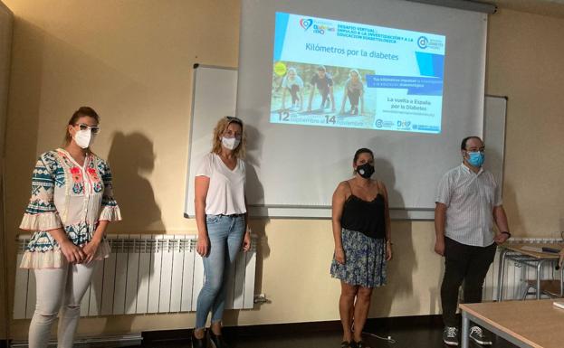 La Asociación de Diabetes de Ciudad Rodrigo se reinventa y cambia su paseo saludable por un evento virtual