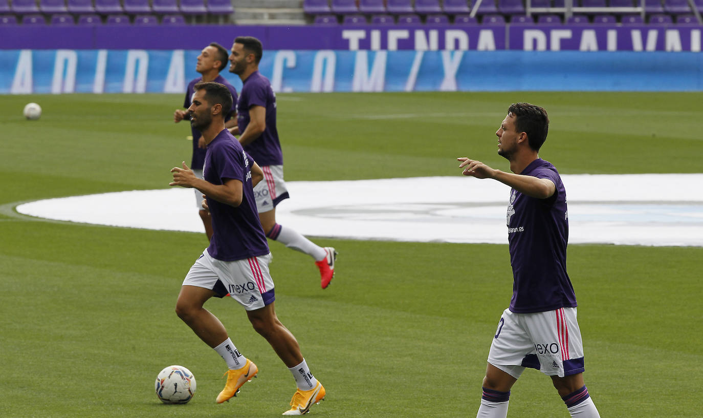 Imágenes del empate entre el Real Valladolid y la Real Sociedad