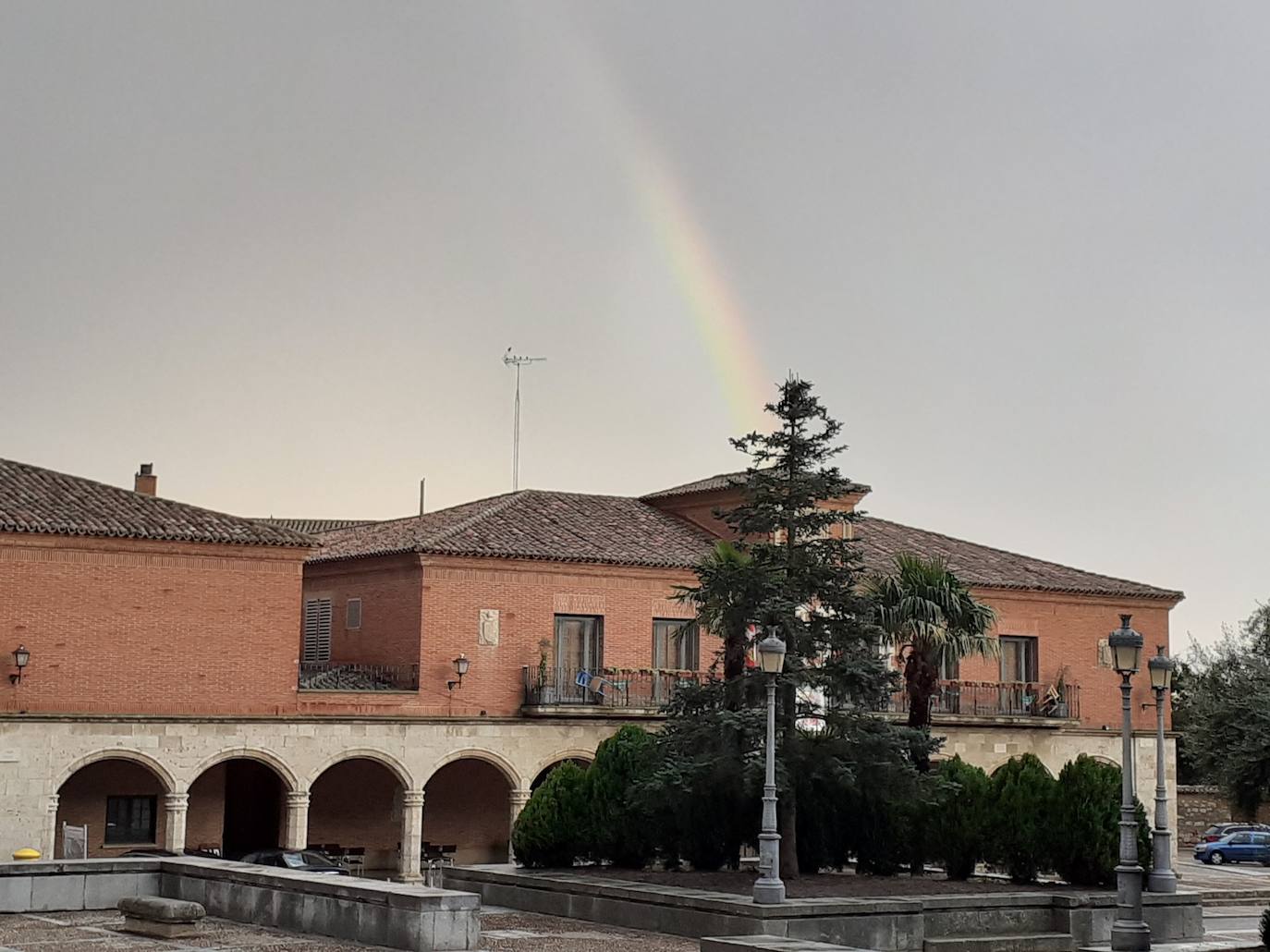 Tormenta en el norte de la provincia de Valladolid