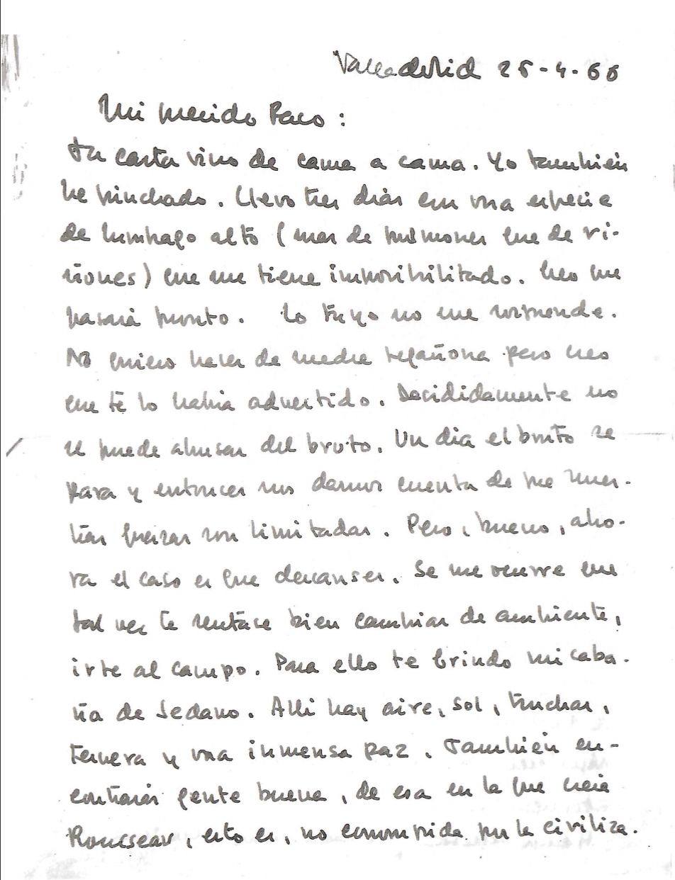 La cordial correspondencia entre dos grandes escritores: Miguel Delibes y Francisco Umbral