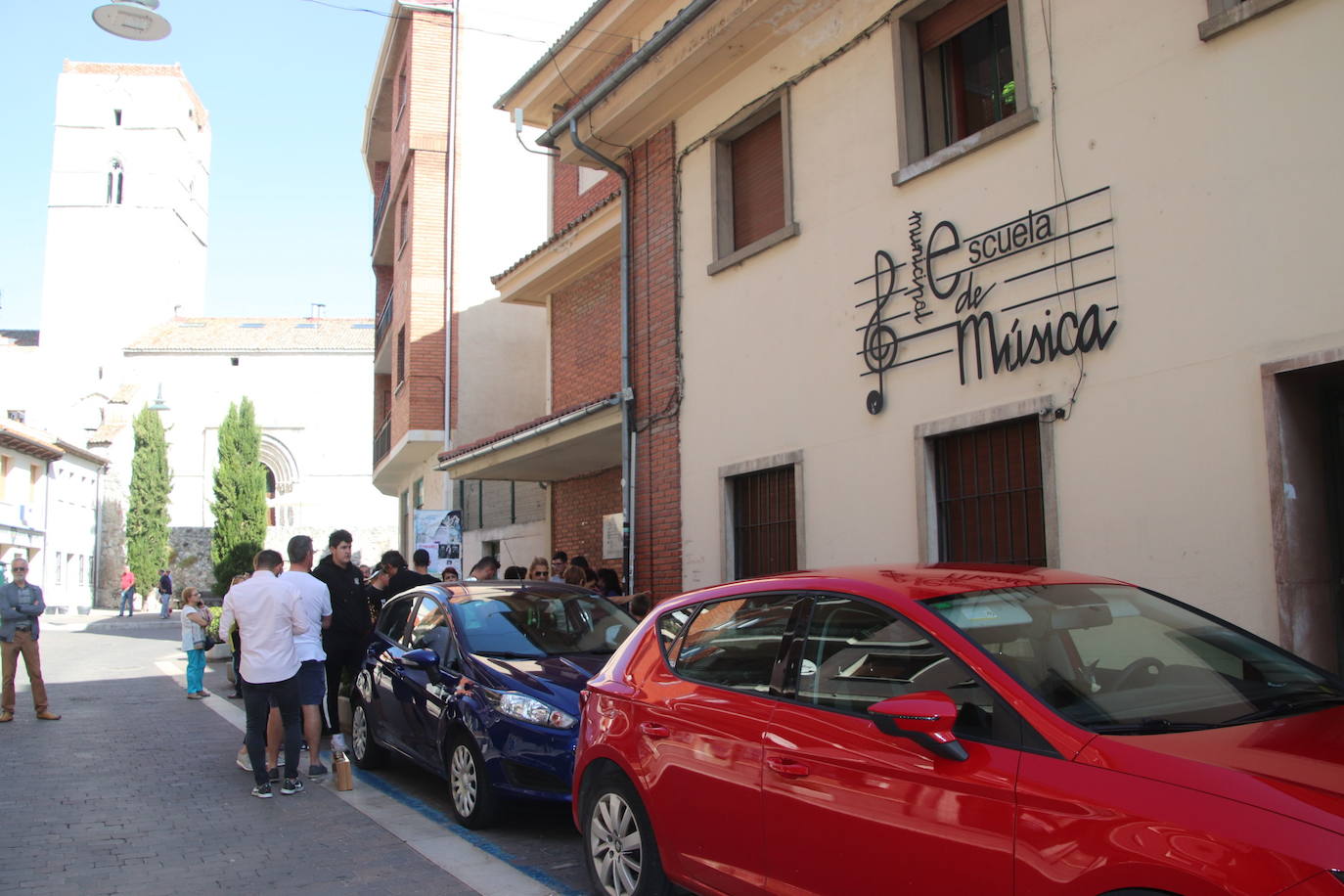 La Escuela de Música de Cuéllar ofrece clases de una decena de instrumentos