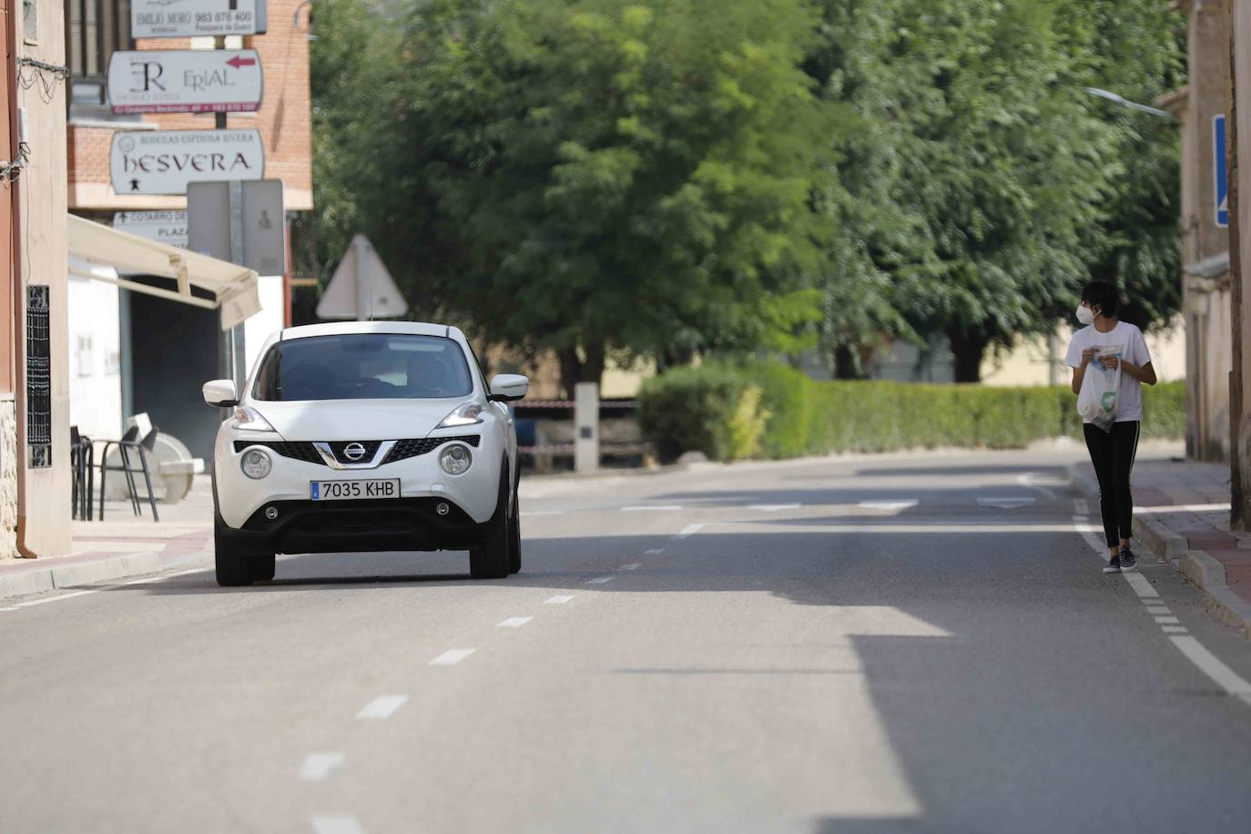 Pesquera de Duero, un pueblo confinado por la covid