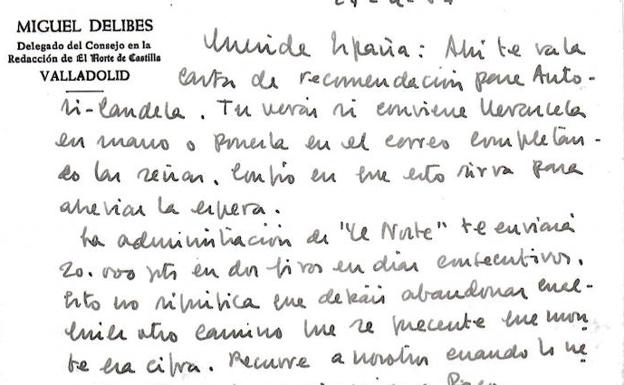 Delibes y Umbral, una amistad carta a carta