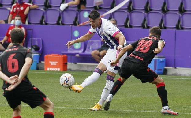 Waldo señala que no tiene ofertas para salir del Real Valladolid
