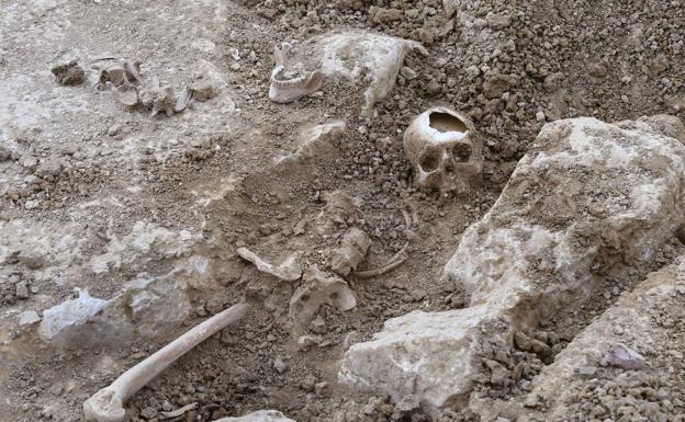 Un transeúnte halla restos humanos en una tierra de labranza a las afueras de Palencia