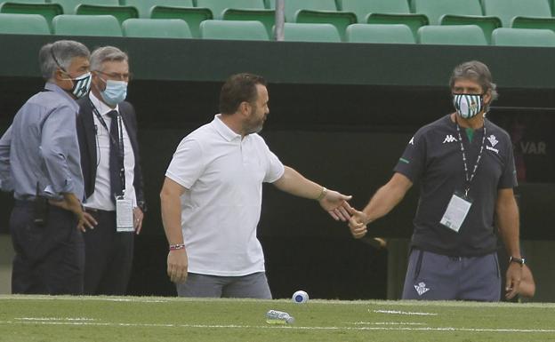 «Hemos tenido una muy mala tarde», se lamenta Sergio González