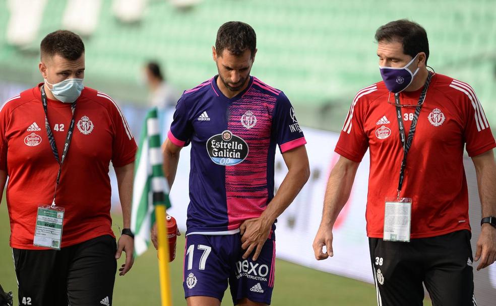 Las lesiones musculares vuelven a llamar a la puerta en Zorrilla