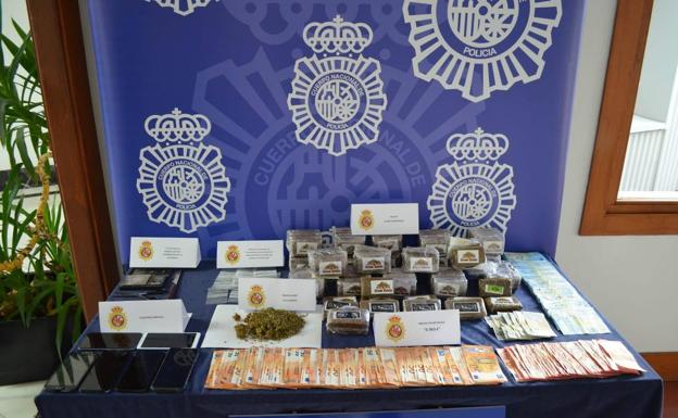 Detienen en Zamora a cuatro personas e incautan más de once kilos de hachís con un precio estimado de 47.000 euros