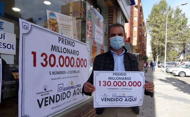 El ganador de los 130 millones del Euromillón en Valladolid había sellado una apuesta de solo 2,5 euros