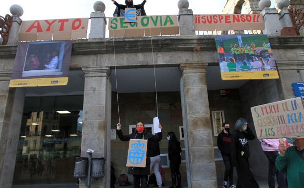 «Segovia suspende en compromiso con el clima», advierten los activistas